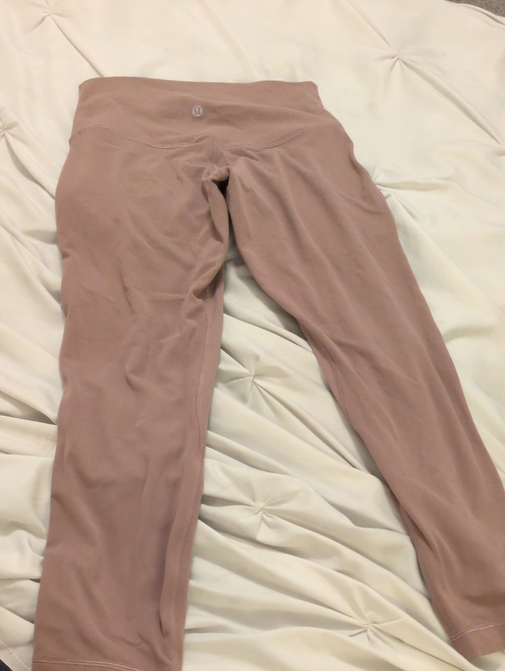 lululemon athletica Mauve High-Rise Crop Leggings